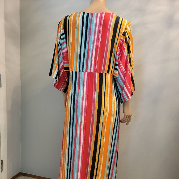 CATO Multicolored Maxi Dress, size 22/24 - Picture 2 of 6